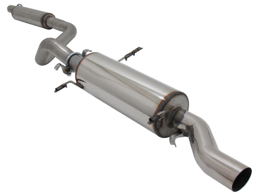 Novus Sportauspuff Anlage für VW Golf 1 / VW Golf 1 Cabrio 1x60mm S-Design