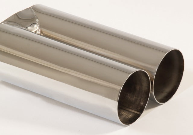 Friedrich Motorsport Endrohr 2x80mm rund scharfkantig
