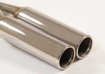 Friedrich Motorsport Endrohr 2x70mm rund gebördelt