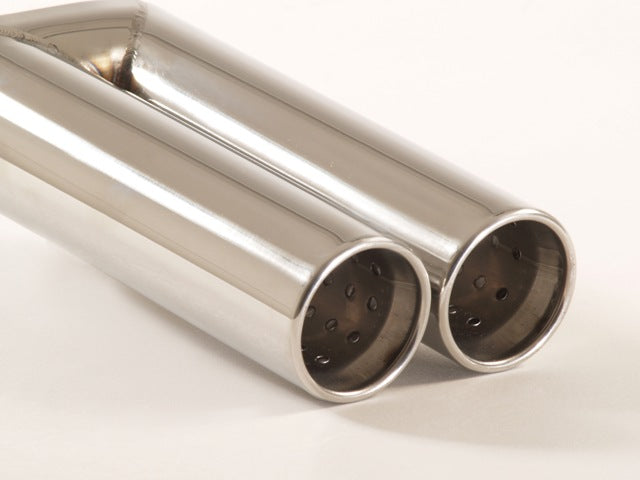 Friedrich Motorsport Endrohr 2x60mm rund gebördelt