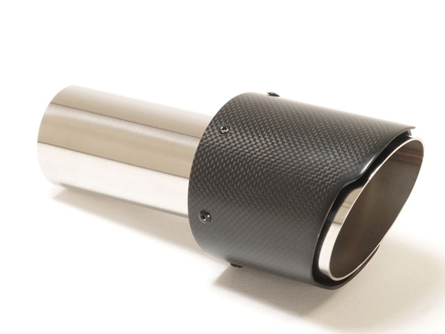 Friedrich Motorsport Endrohr 100mm rund Carbon scharf schwarz (Aufpreis)