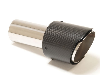 Friedrich Motorsport Endrohr 100mm rund Carbon scharf schwarz (Aufpreis)