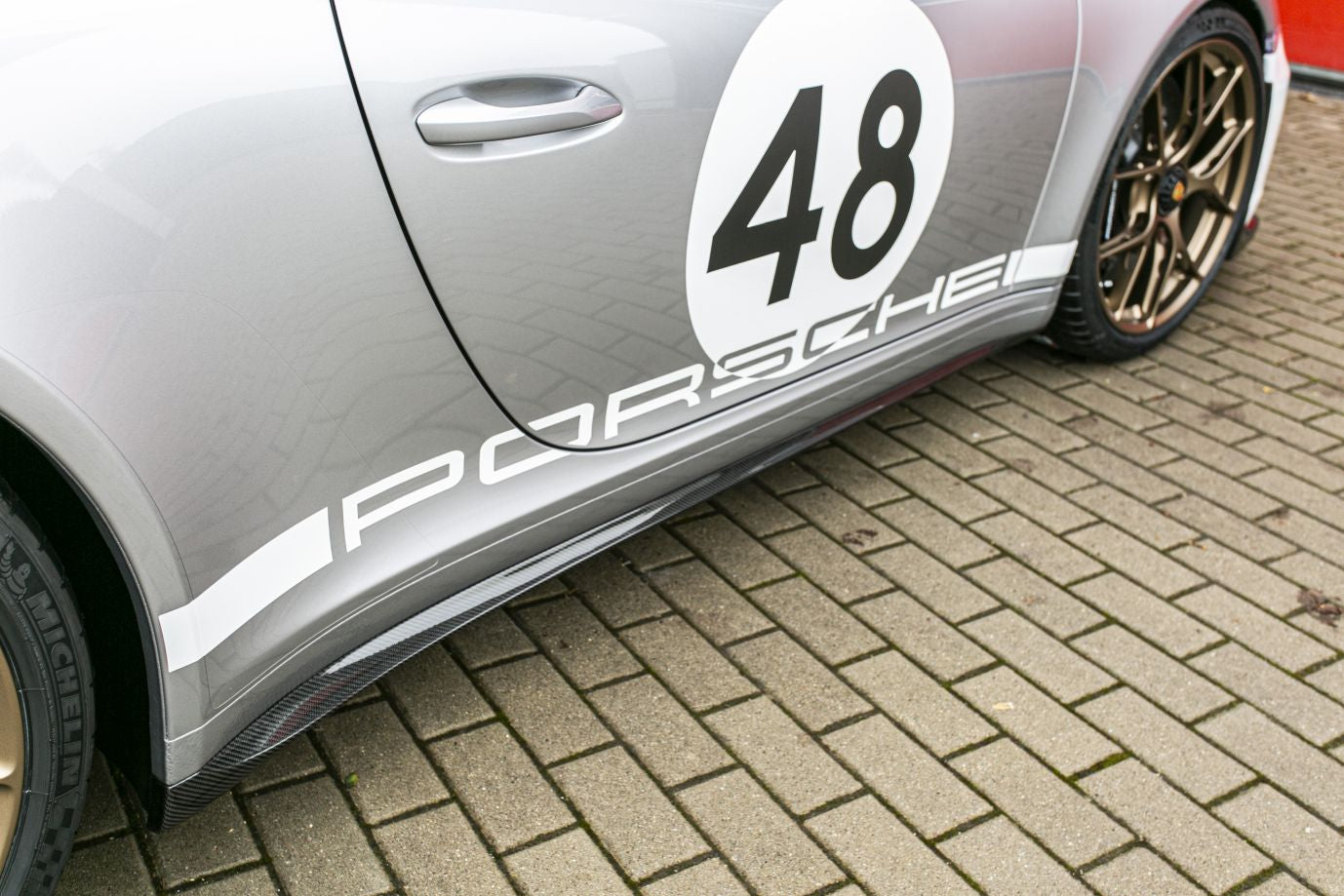 Friedrich Motorsport Seitenschweller Carbon links Porsche 991 Speedster