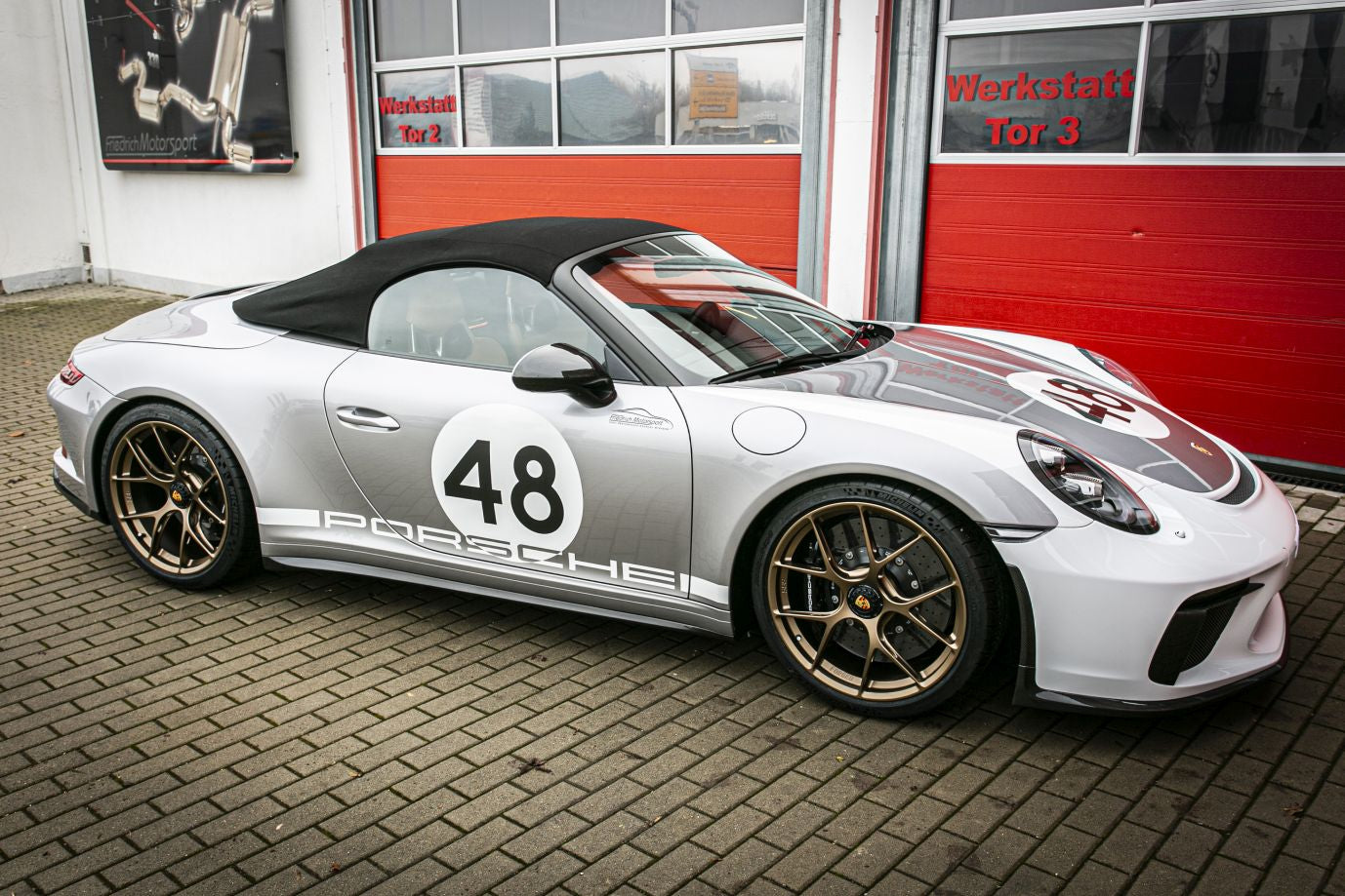 Friedrich Motorsport Seitenschweller Carbon links Porsche 991 Speedster