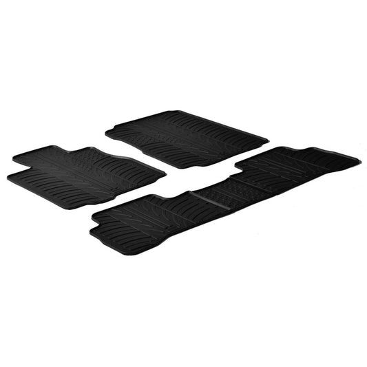 Satz Gummimatten passend für Honda CR-V 2007-2012 (T Profil 5-teilig)