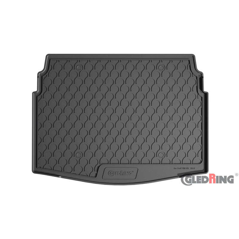 Rubbasol (Gummi) Kofferraumwanne passend für Volkswagen Golf VIII HB 5-türer 2020- (Tiefe variabele Ladeboden)