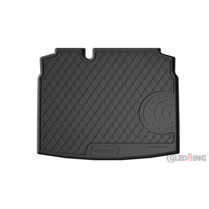 Rubbasol (Gummi) Kofferraumwanne passend für Volkswagen Golf V & VI HB 3/5-türer 2003-2012 (Mit kleinem Ersatzrad)