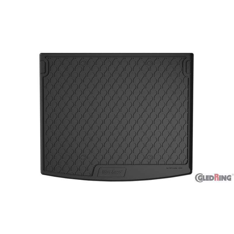 Rubbasol (Gummi) Kofferraumwanne passend für Volkswagen Caddy Life 5-türer 2010-2015 & 2015-2020