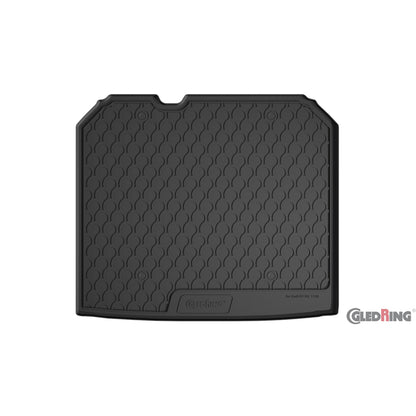 Rubbasol (Gummi) Kofferraumwanne passend für Audi Q3 2011-2018 (Höhe Ladeboden + Gepäckraumpaket inkl. Netz)