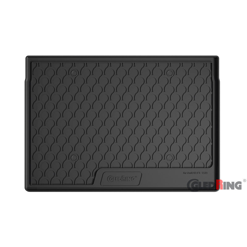 Rubbasol (Gummi) Kofferraumwanne passend für Audi Q3 (F3B) 2019- (Tiefe variabele Ladeboden)