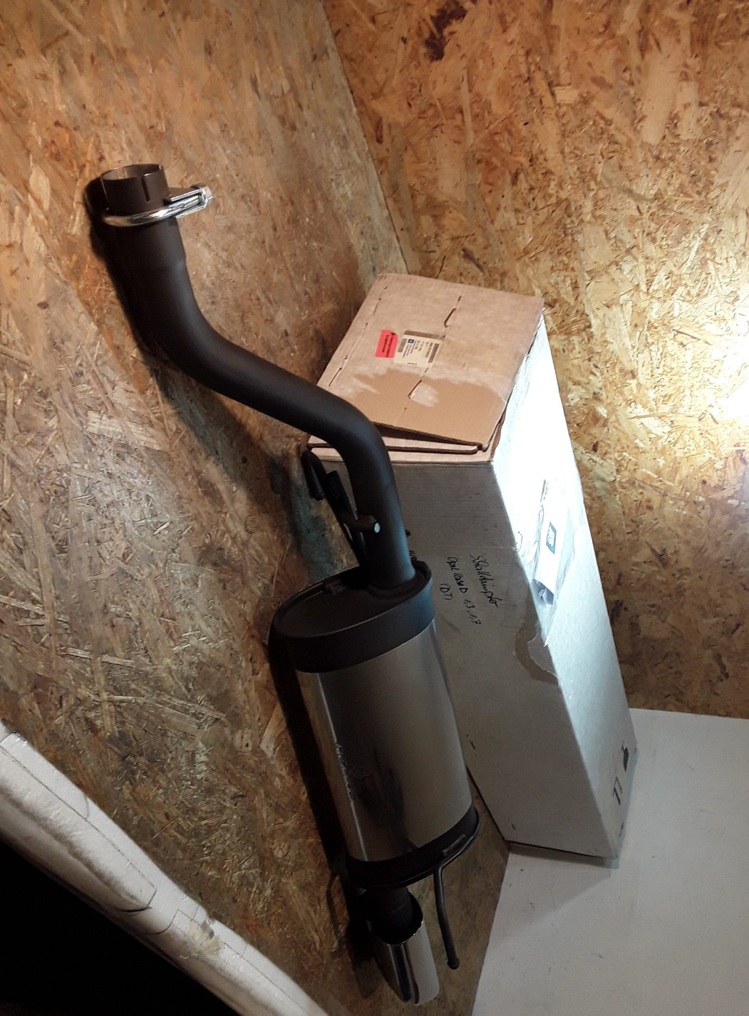 Corsa D 1,3/ 1,7CDTi Schalldämpfer original GM Opel NEU