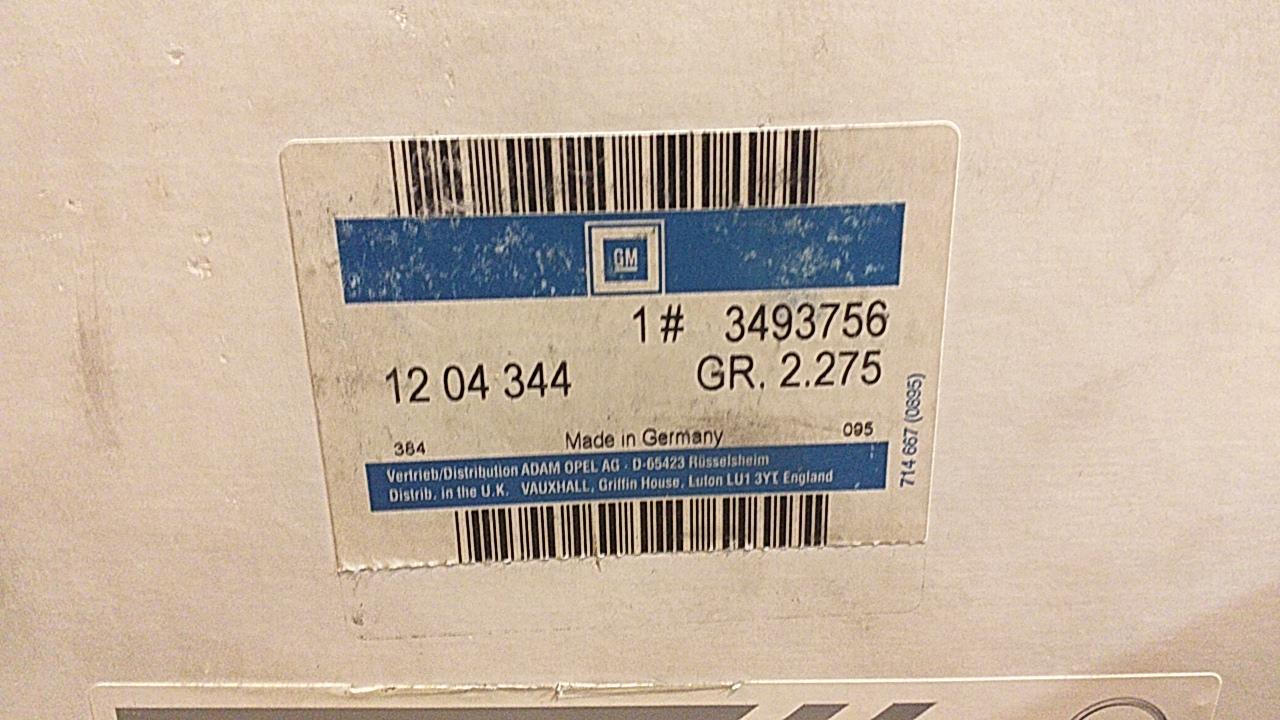 Ascona Lichtmaschine 65A, 14V original GM Opel NEU