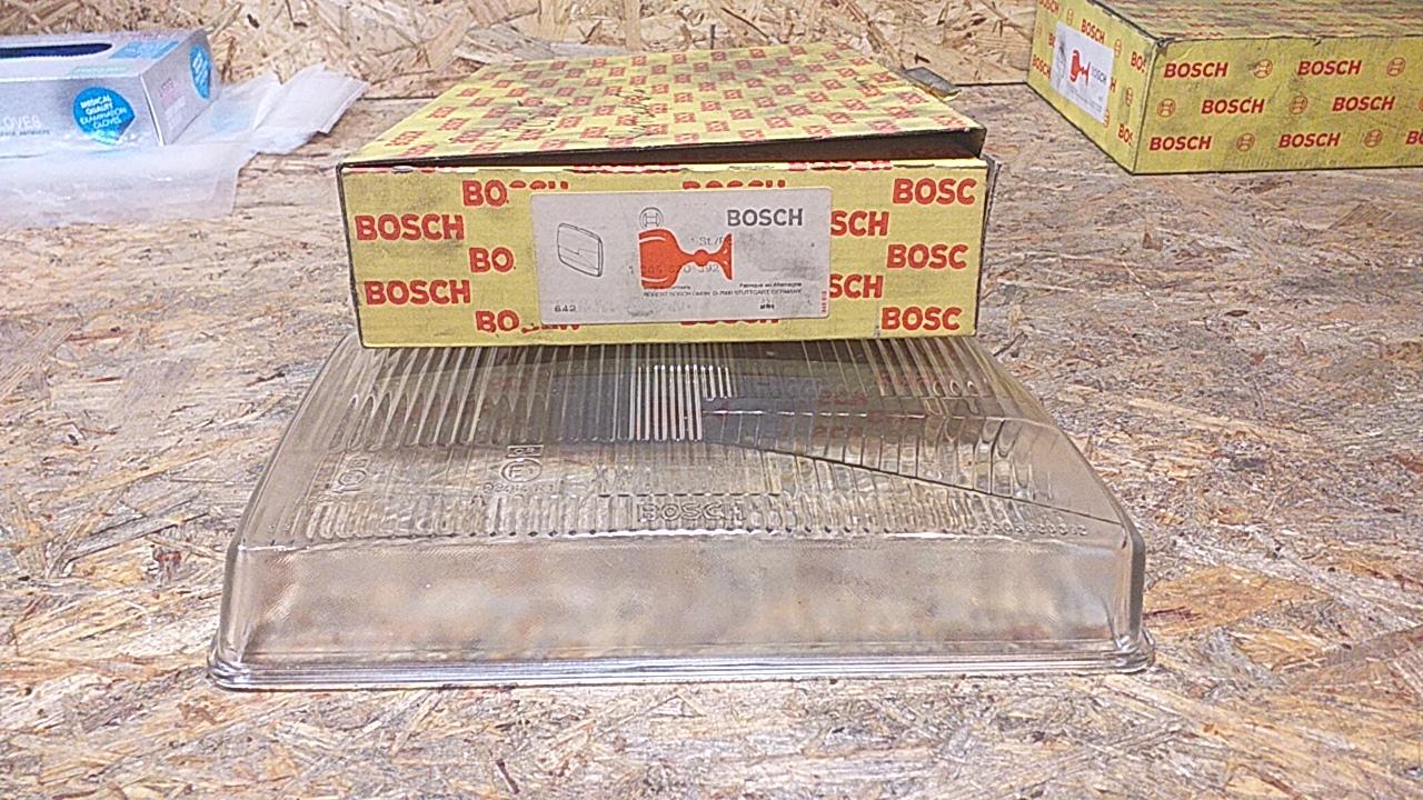 Rekord E Scheinwerferglas original Bosch NEU