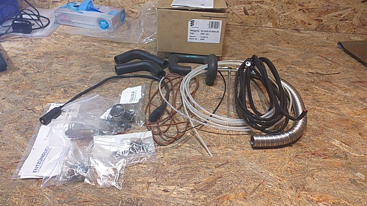 Oldtimer Youngtimer Heizgerät-Satz original Eberspächer NEU