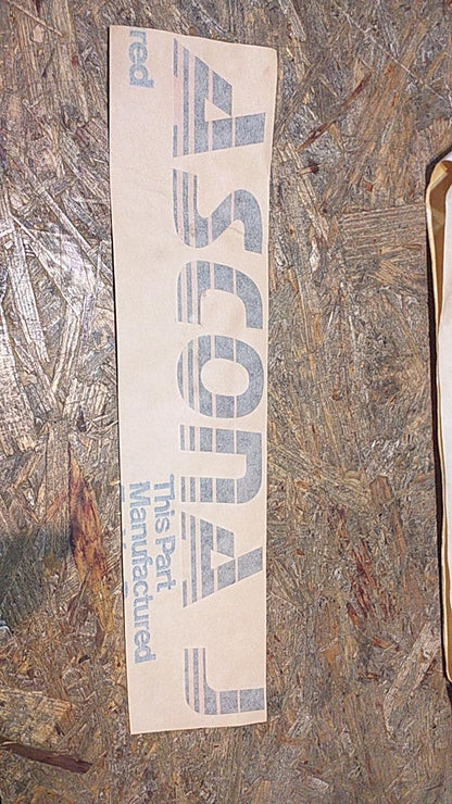 Ascona J Emblem Schriftzug original GM Opel NEU