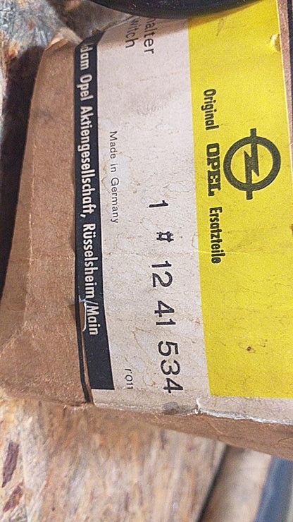 Oldtimer Youngtimer Zündschloss original Opel NEU