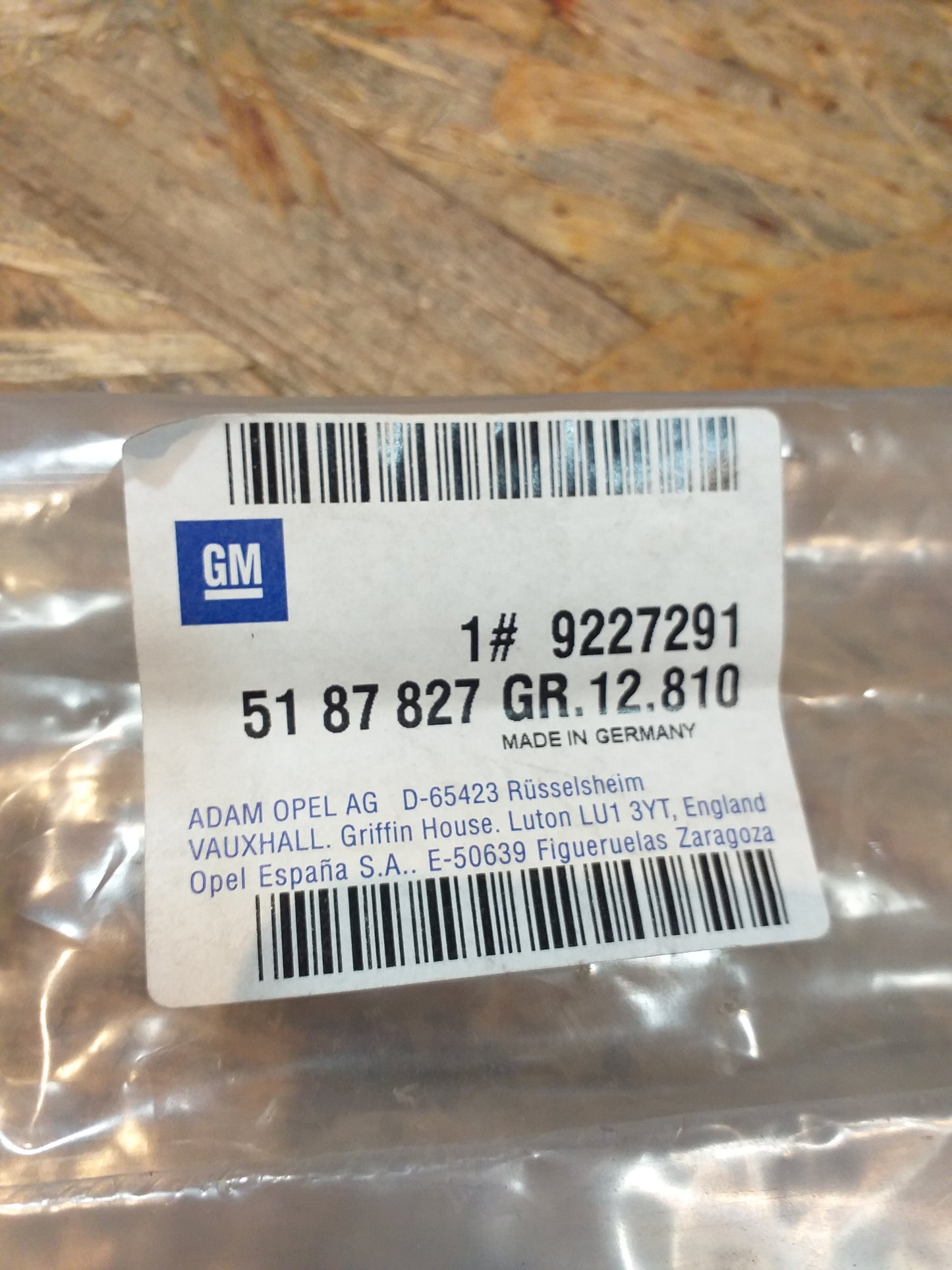 Corsa C 3/5 Türer  Dachleiste links original GM Opel NEU