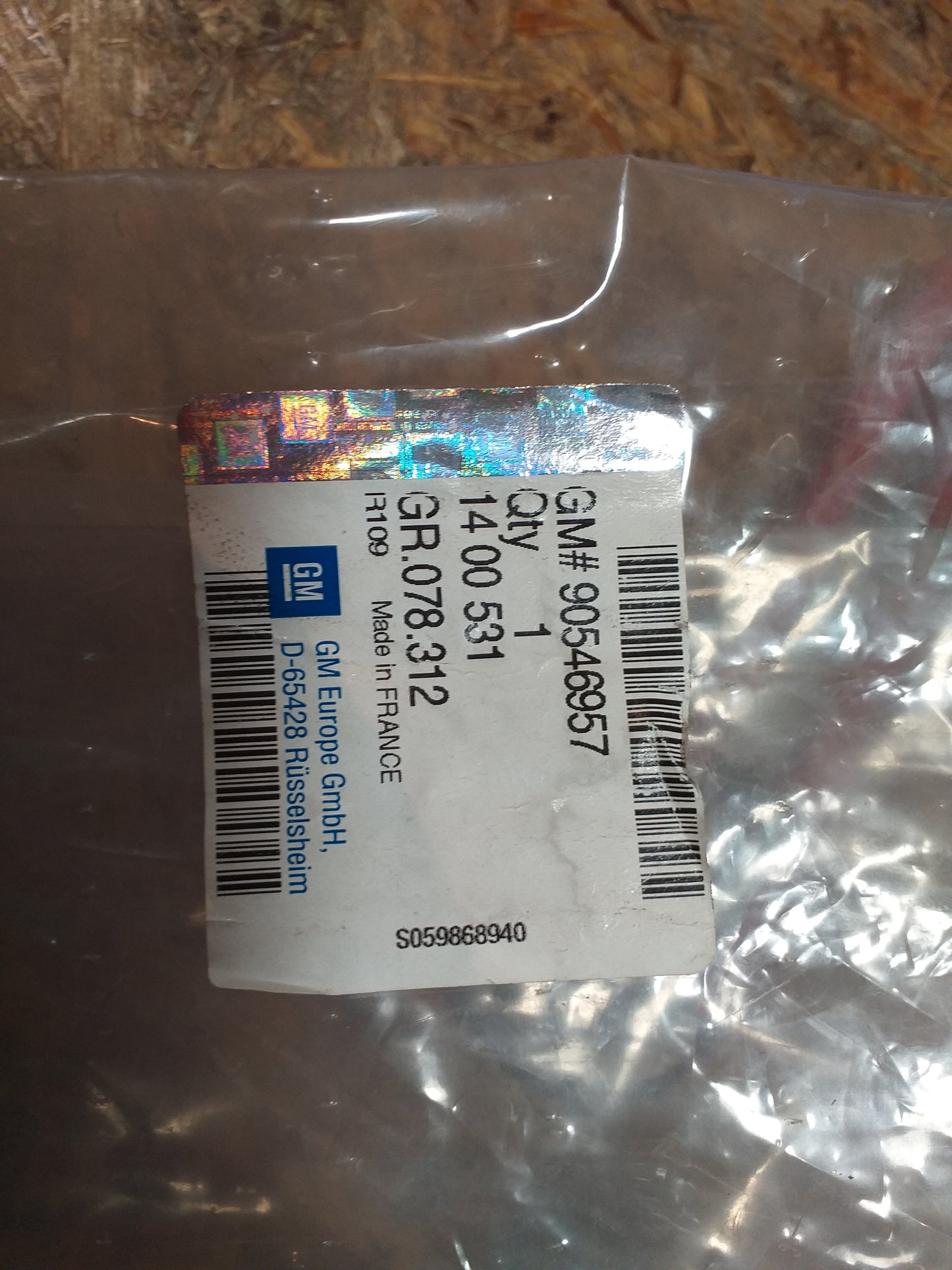 Astra G Spoilerlippe links vorne original GM Opel NEU