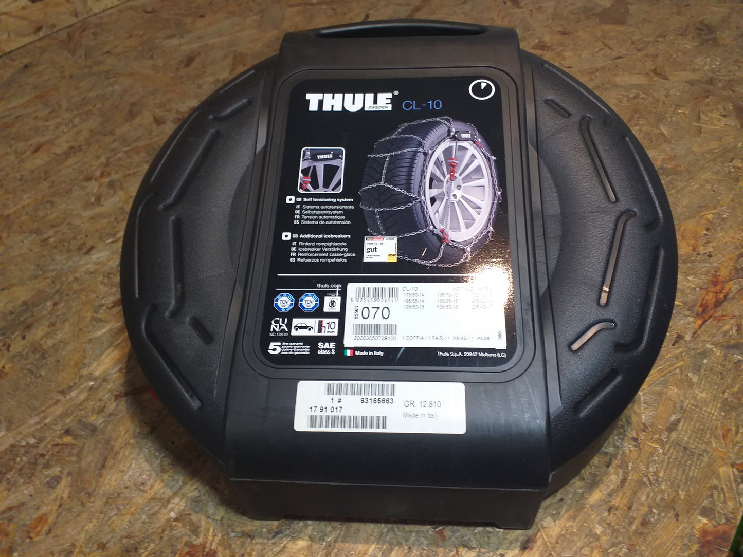 Astra H GTC Schneeketten M (Größe 70) original Thule NEU