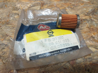 Diplomat B V8 Kraftstoffeinlassfilter original AC Opel NEU