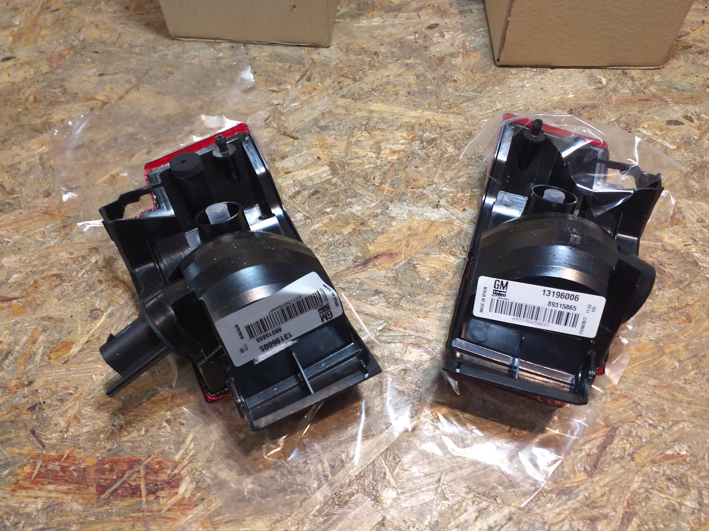 Meriva A Set Nebelschlussleuchte original GM Opel NEU