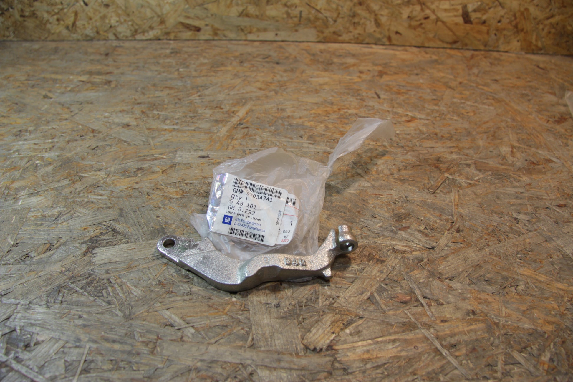 Original GM Opel Feststellbremshebel Bremsbacke hinten links 97034741 0