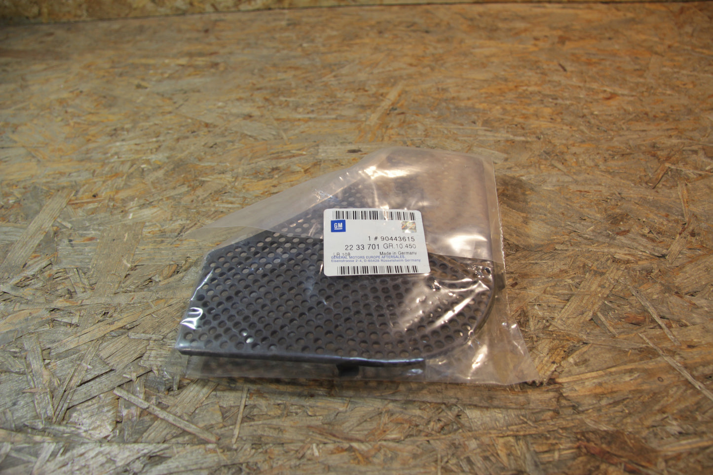 Original GM Opel Lautsprecherblende Tür  links anthrazit 90443615 Astra F