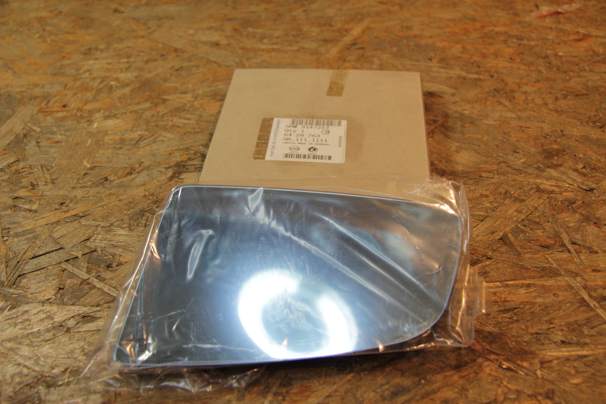 Original GM Opel Glas Aussenspiegel lnks elektrisch Plan 9147203 Omega B