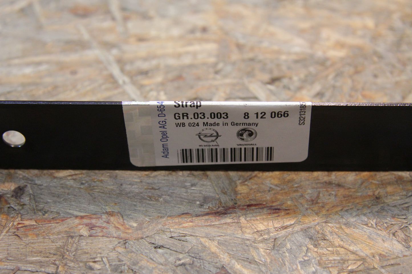 Original GM Opel Spannband Tank links 90281088 Astra Classic 1999-2002 , Astra F , Kadett E , Kadett E Cabrio