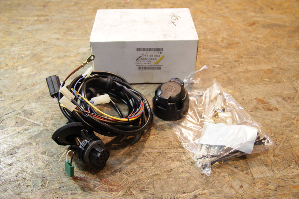 Original GM Opel Satz elektr, Teile Anhängerzugvorrichtung 13-polig, 90513446 Frontera