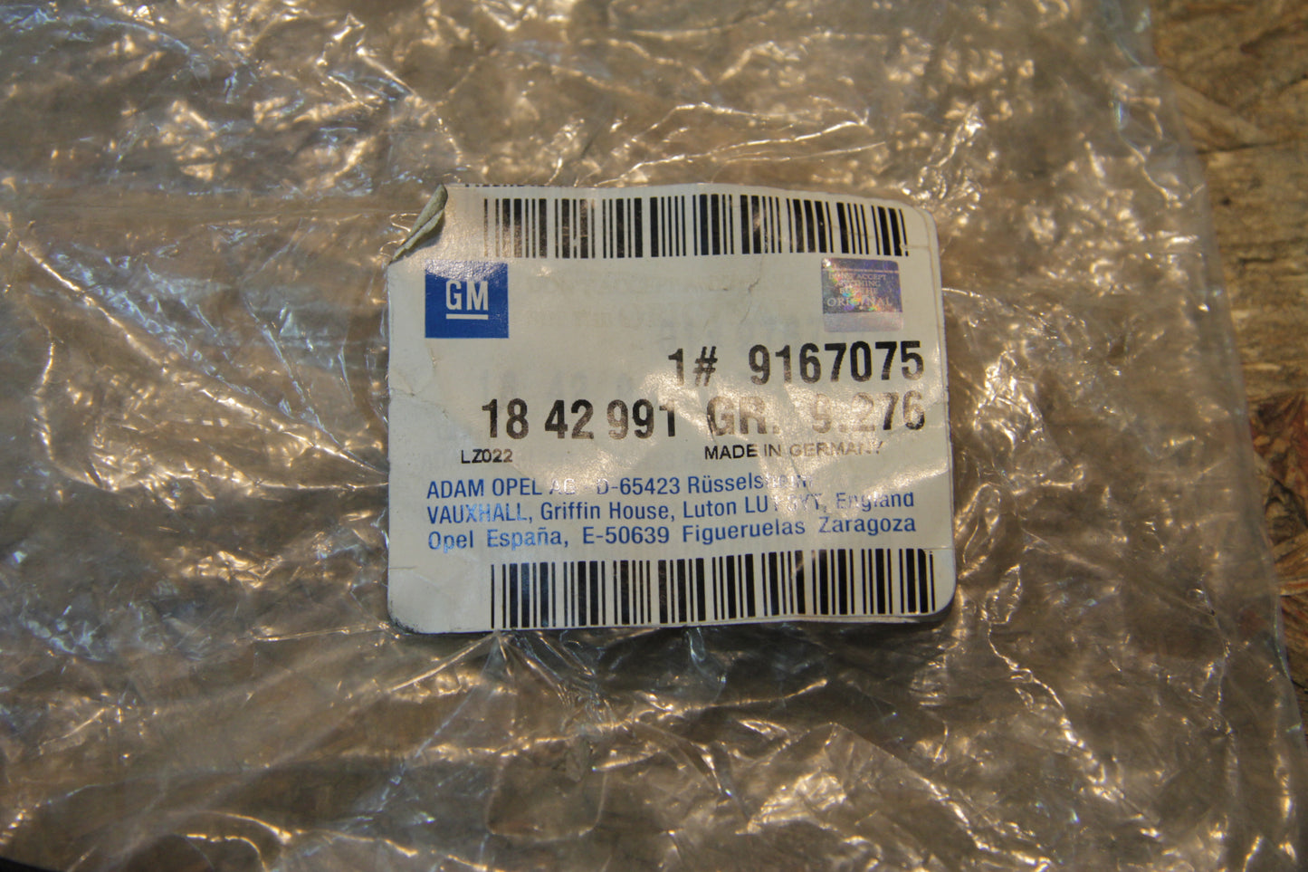 Original GM Opel Kabelsatz Klimaanlage elektr, 9167075 Corsa C
