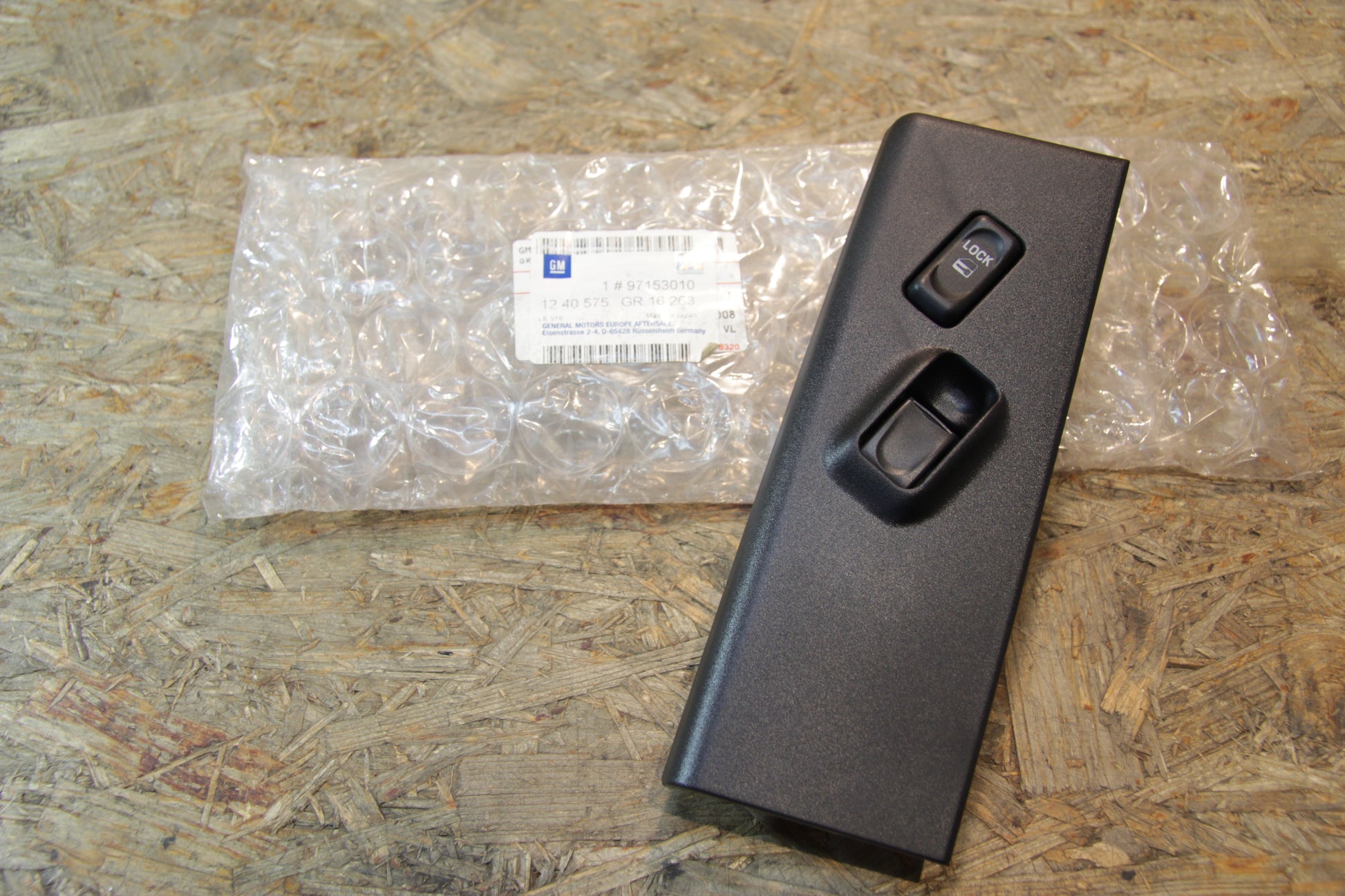 Original GM Opel Schalter Fensterheber rechts 97153010 Monterey