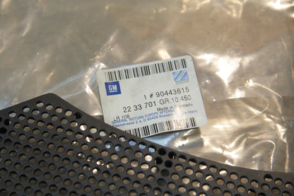 Original GM Opel Lautsprecherblende Tür  links anthrazit 90443615 Astra F