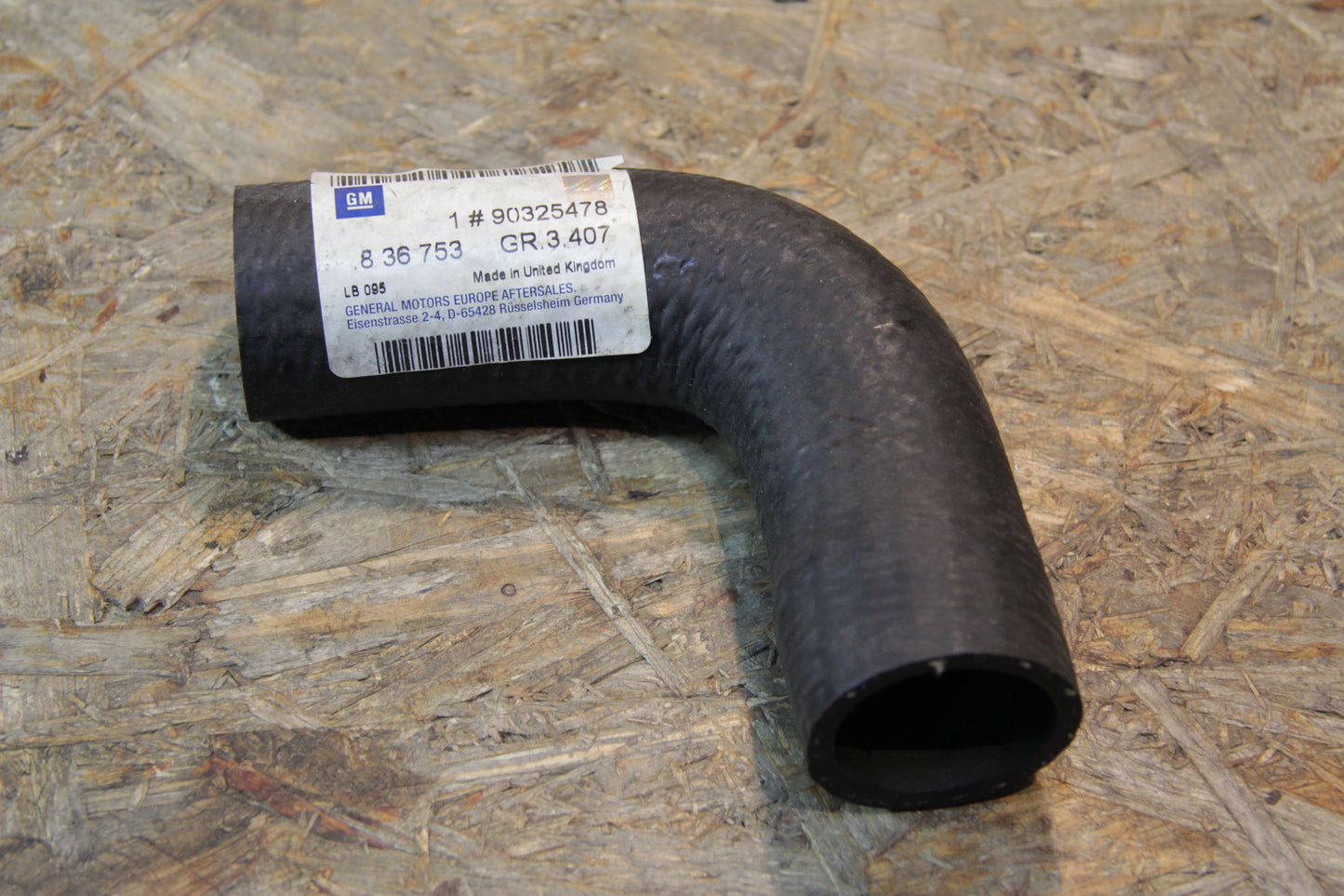 Original GM Opel Schlauch vom Ladeluftkühler zum Turbolader 90325478 Vectra A