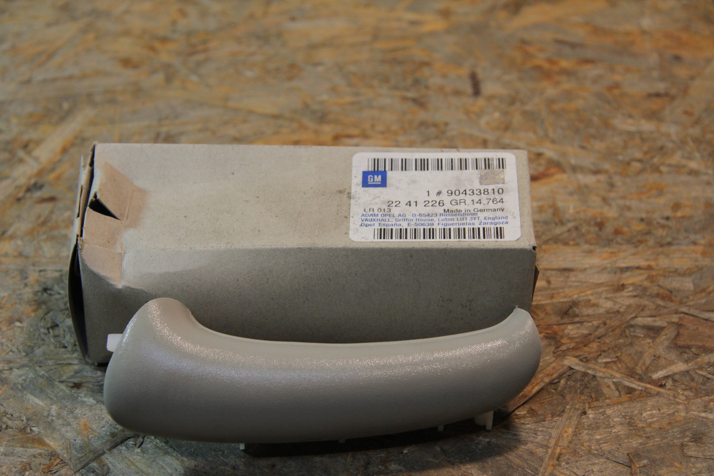 Original GM Opel Blende Haltegriff Hintertür rechts Beige 90433810 Omega B