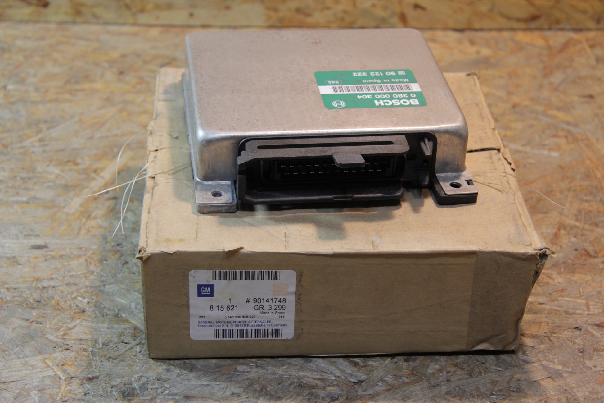 Original GM Opel Steuergerät elektronische Einspritzanlage 90141748 Ascona C , Kadett E