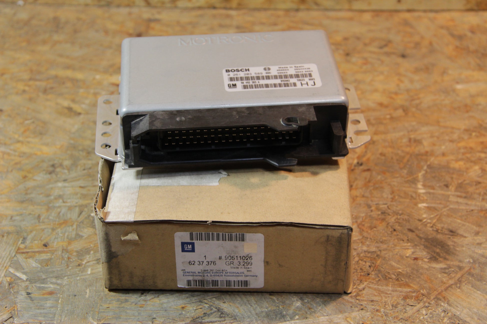 Original GM Opel Steuergerät elektronische Einspritzanlage Kennzeichen: HJ, PS AT-Teil 90511026 Omega B