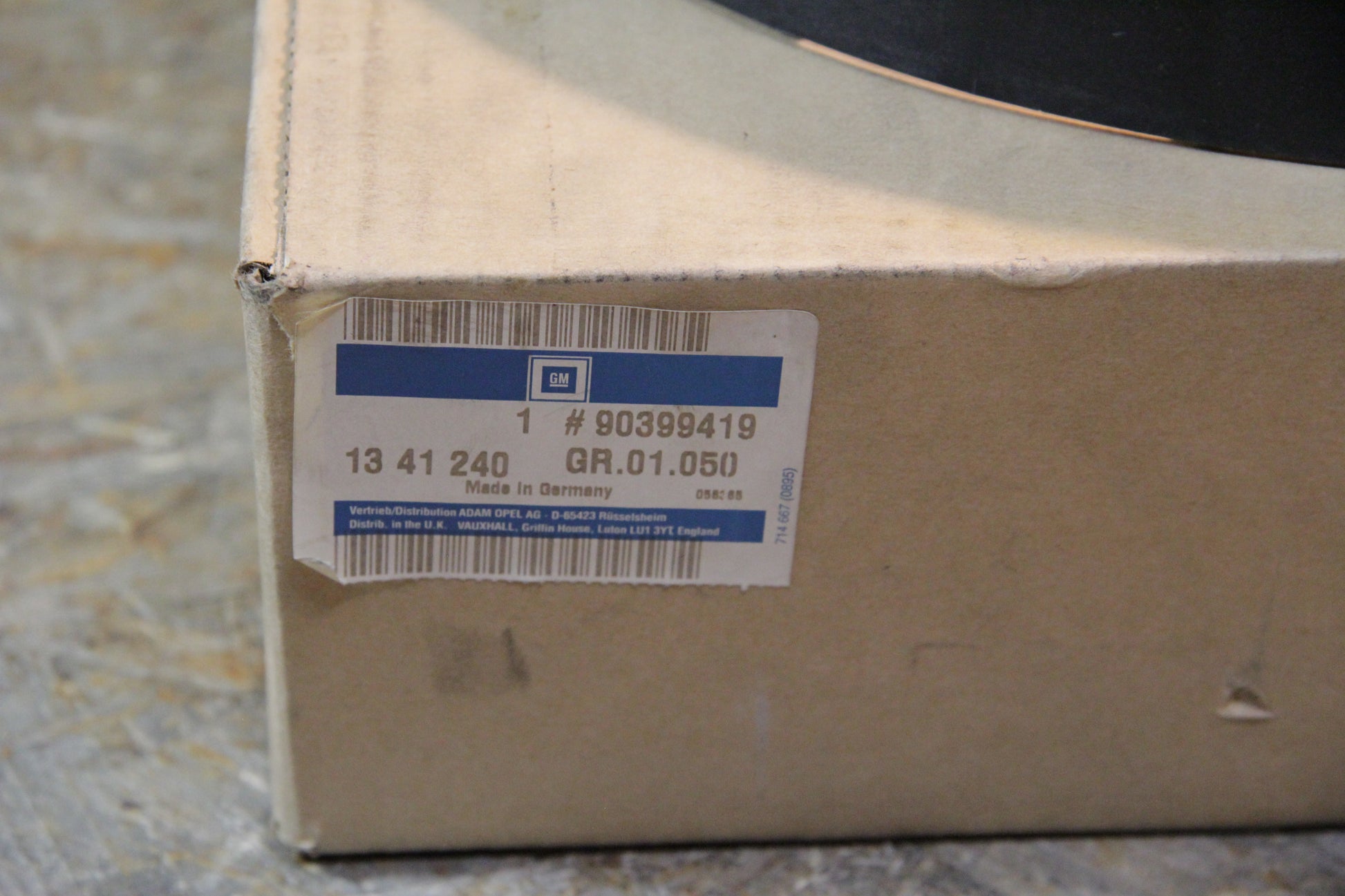 Original GM Opel Gebläse für den Kühler, Produktions-Nr, 90381613, Kennung XR, Bosch-Nr, 0130703227, 90399419 Omega A , Se...