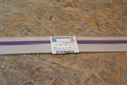 Original GM Opel Blende Zierleiste blau/rot Tür vorne  90486941 Vectra A