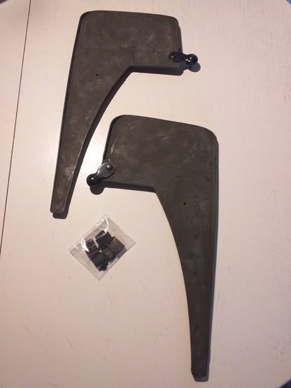 Kadett E GSi  Meriva Satz Schmutzfänger hinten original Opel NEU