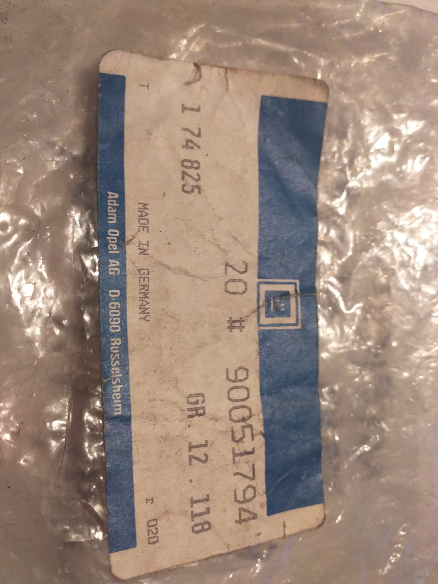 Oldtimer Youngtimer Einsatzecke und Spiegelversteller original GM Opel NEU