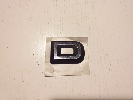 Oldtimer Youngtimer Emblem "D" original GM Opel NEU
