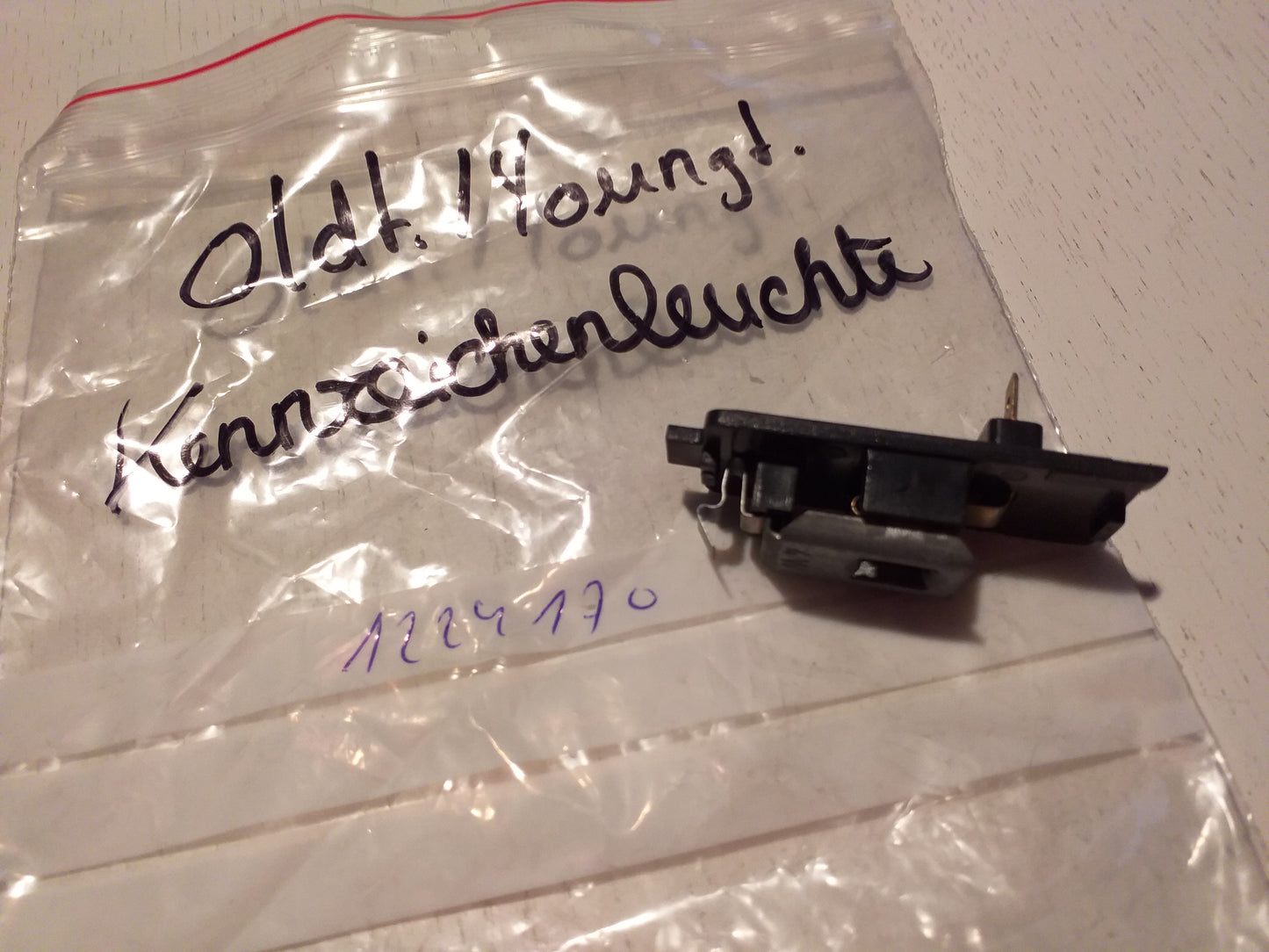 Oldtimer Youngtimer Kennzeichenleuchte NEU