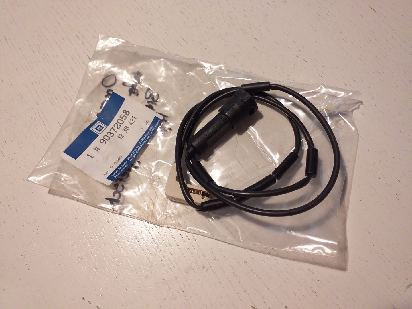 Omega A Sensor Bremsbelagverschleiß original GM Opel NEU
