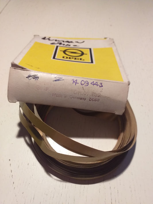 Oldtimer Youngtimer Farbstreifen gold original Opel NEU