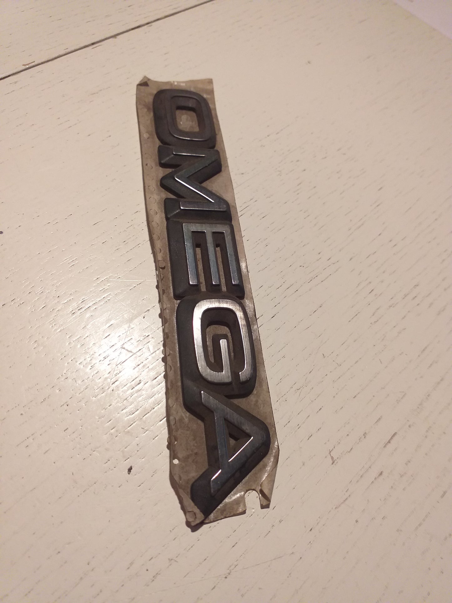 Omega Schriftzug Emblem original Opel NEU