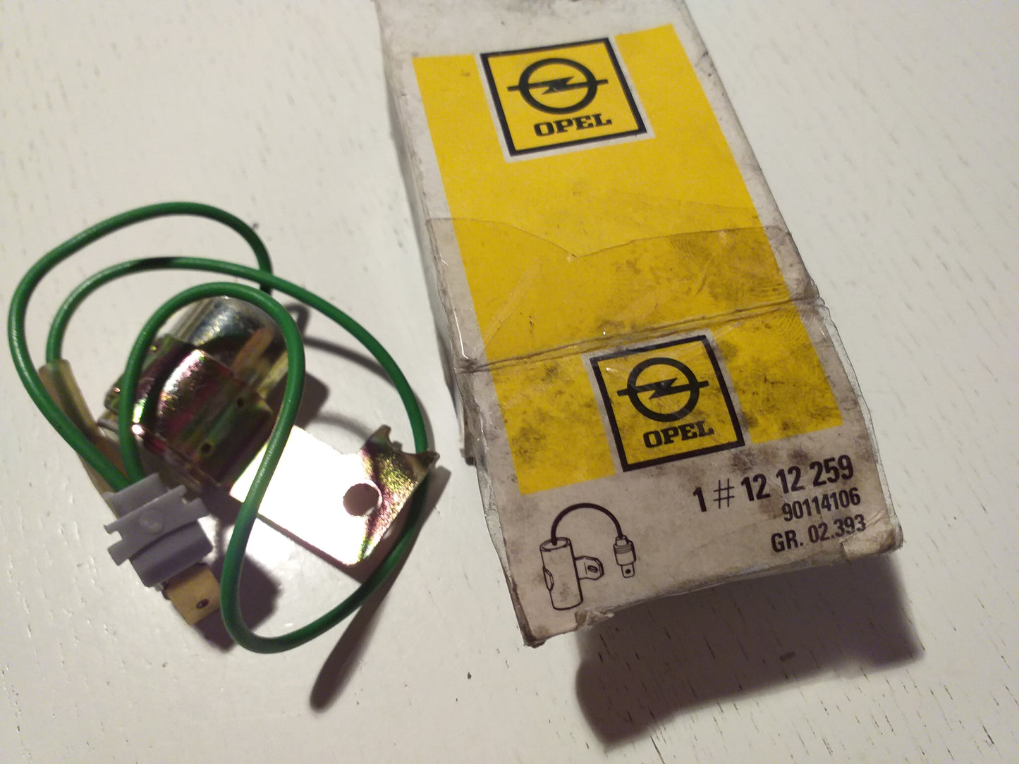 Oldtimer Youngtimer Kondensator Zündanlage originalOpel  NEU