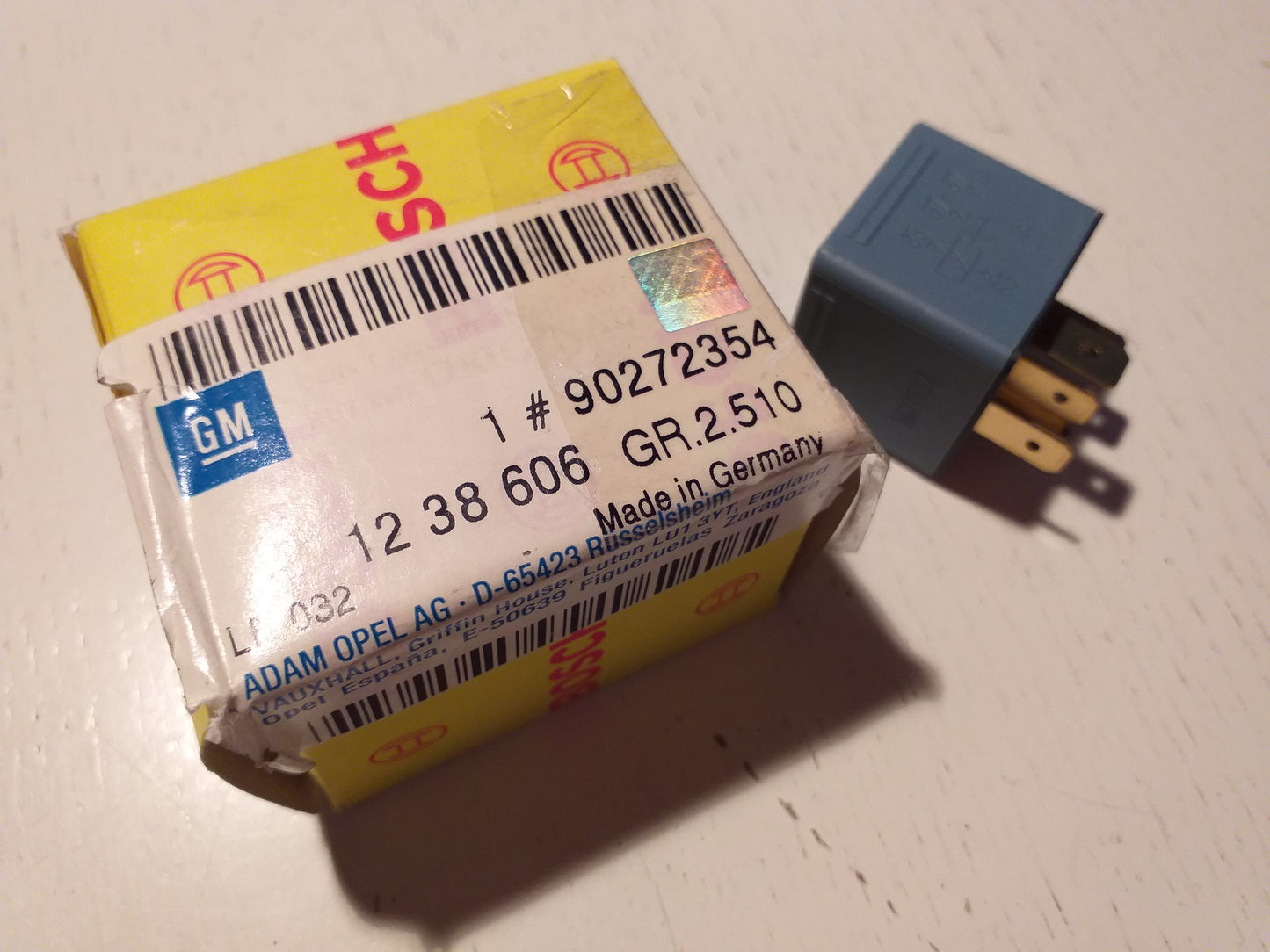 Omega A Senator B Relais Hydraulikaggregat original GM Bosch NEU