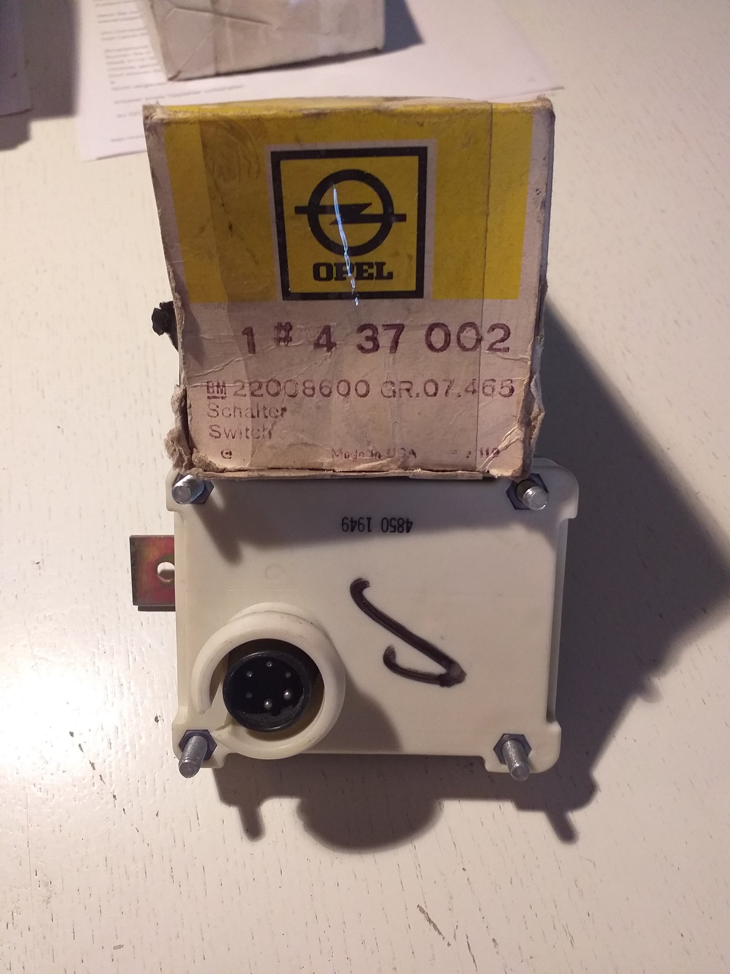 Oldtimer Youngtimer Höhensensor Niveauregulierung original GM Opel NEU