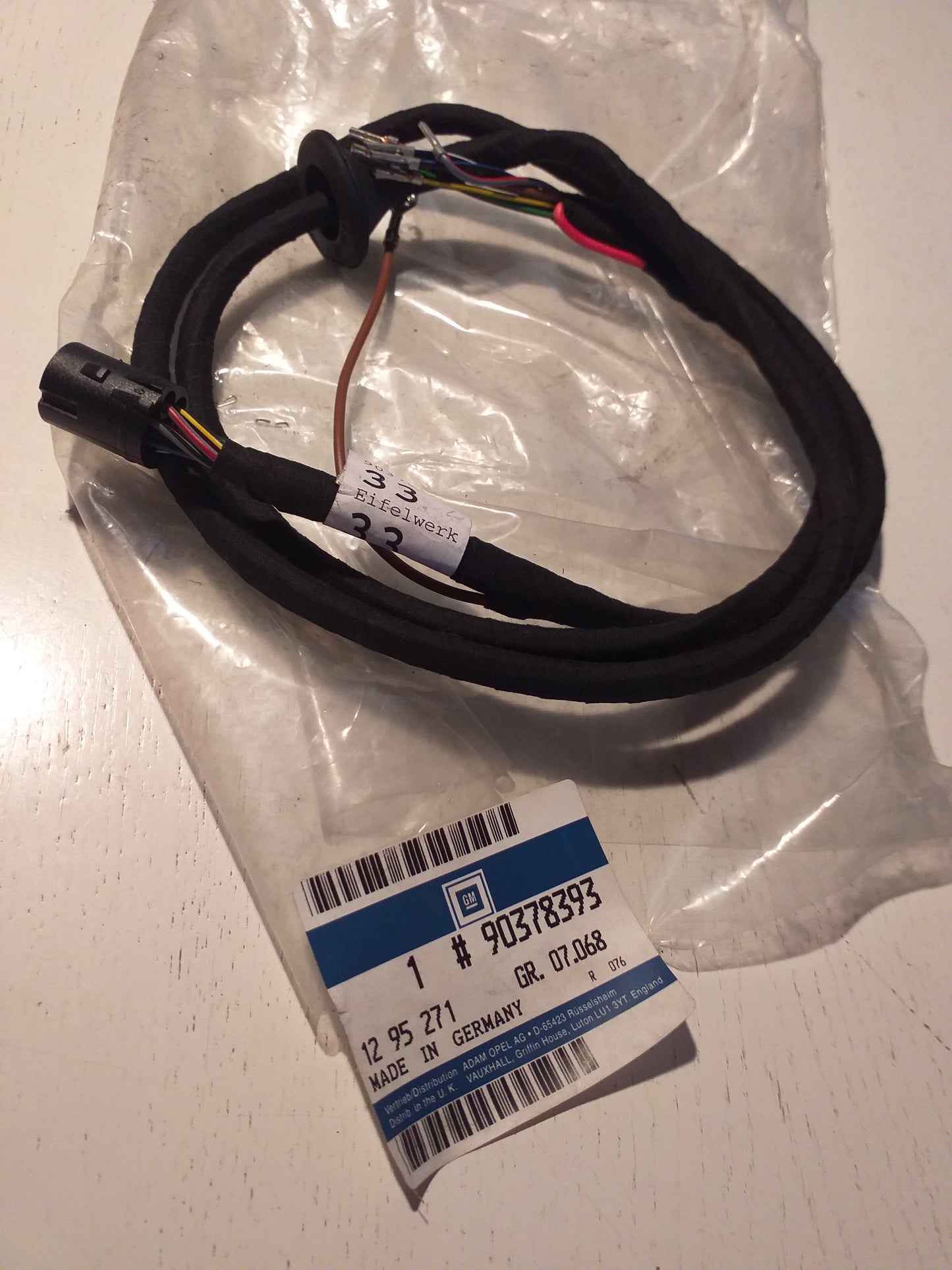 Omega A Kabelbaum Anhängerkupplung original GM Opel NEU